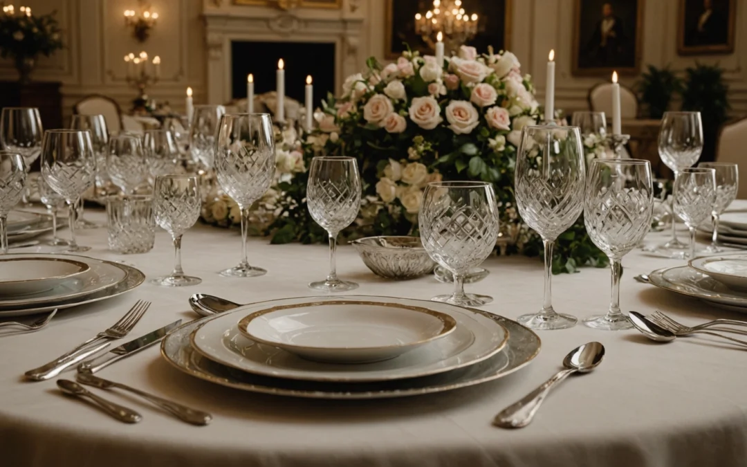 Louez votre service : la vaisselle événementielle, l’art de sublimer la table
