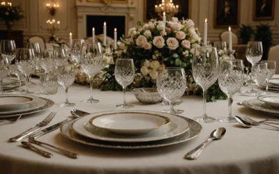 Louez votre service : la vaisselle événementielle, l’art de sublimer la table